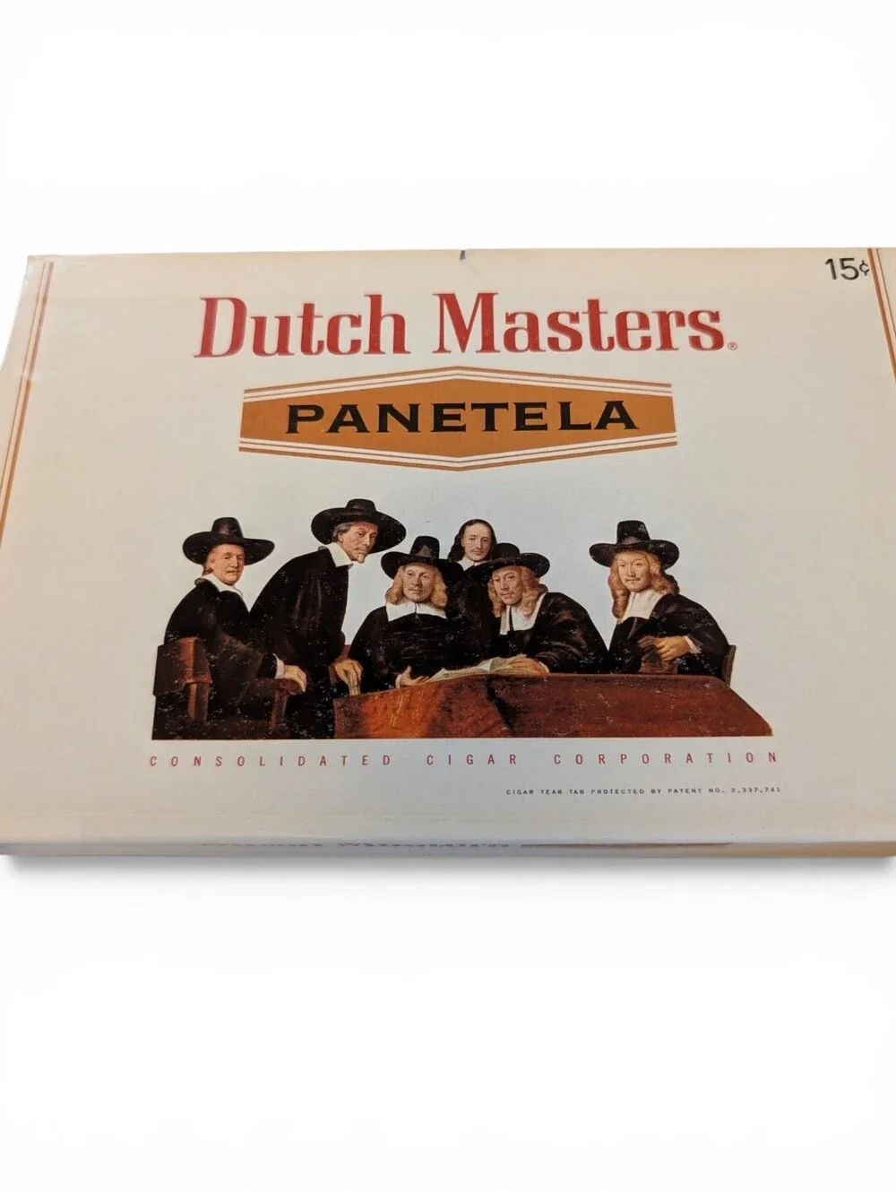 VINTAGE Dutch Masters Cigar Box Panetela De Luxe Empty